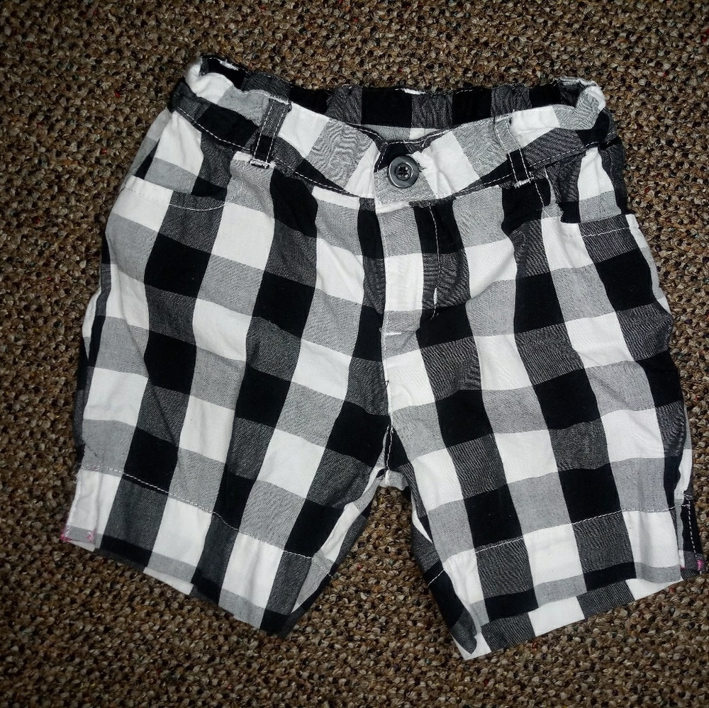 Plaid 4t shorts girls